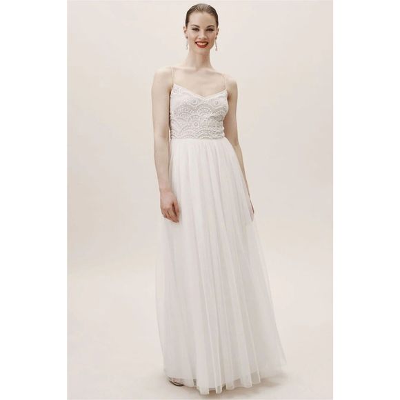 Anthropologie BHLDN Avaline Dress